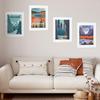 16 Pieces National Park Posters Vintage of 16 Travel Prints Wall Art Abstract Wall Art and Mountain Print Set Abstract Travel Unframed for Living