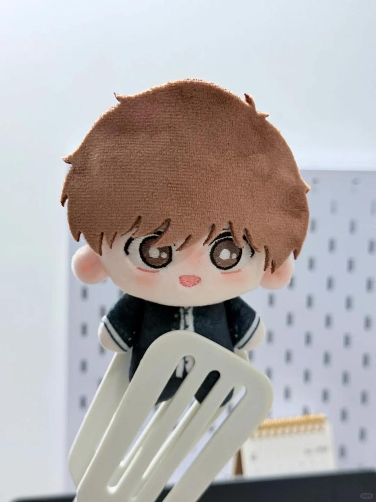 10cm Anime Go For It Nakamura Okuto Aikichi Hirono Cosplay Keychain Plush Cotton Doll Backpack Pendant Cute Gifts
