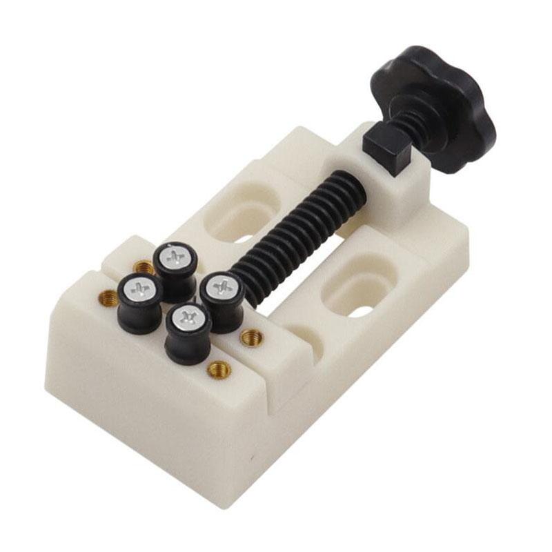 

Мини-зажим для стола с восемью отверстиями для работы по дереву и резьбы по дереву — надежный захват для бусин из ореха, оливы и бодхи E