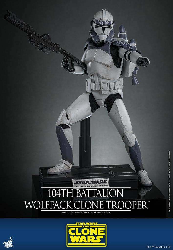 Television Masterpiece Star The Clone Wars Clone Trooper Scale Figure Wars (Wolfpack/104th Legion) 1/6