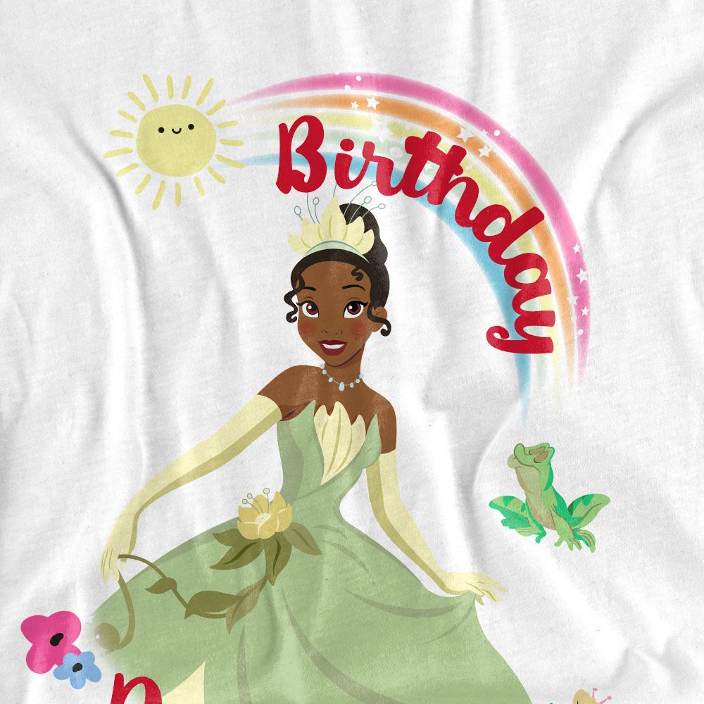 The Princess and the Frog Unisex Adult Birthday Princess Tiana T-Shirt