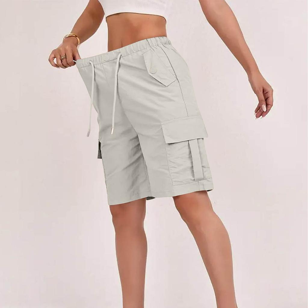 Shorts Casuais Femininos de Verão Macacão da Moda