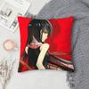 AAkame ga Kill Doublesided Printed Square Decorative Cushion Cover for Sofa Living Room Home Decor
