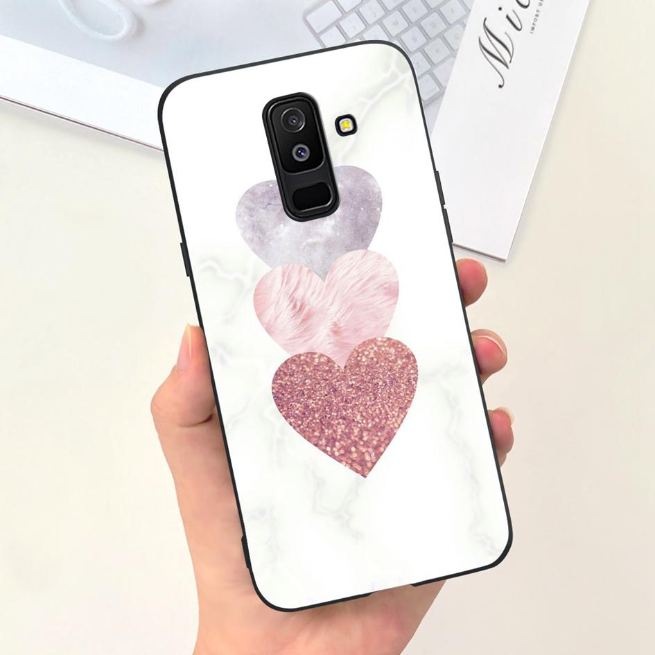 For Samsung Galaxy A6 Plus 2018 Case A605 SM-A605F Phone Cover Cute Astronaut Soft Silicone Funda For Samsung A6 2018 A600F Capa