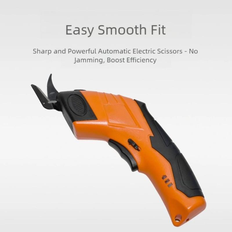 Powerful Wireless Handheld Cutter Device for Fabric Leather Materials Featuring Safety Functions in Crafting