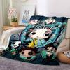 Customizable Coraline4 Throw Blanket – Personalized Name, All-Season Cozy Snug Blanket, Machine Washable, Personalized Blanket