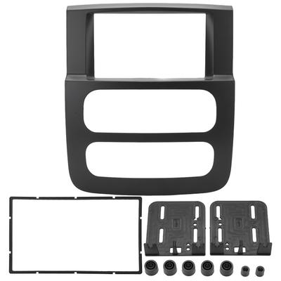 2DIN Car Radio Stereo Fascia Frame Dash CD Panel Trim Replacement for Dodge Ram Truck 2002?2005