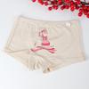 Colorful Cotton Girls' Underwear - No Pinch Medium & Large Boxer Briefs
