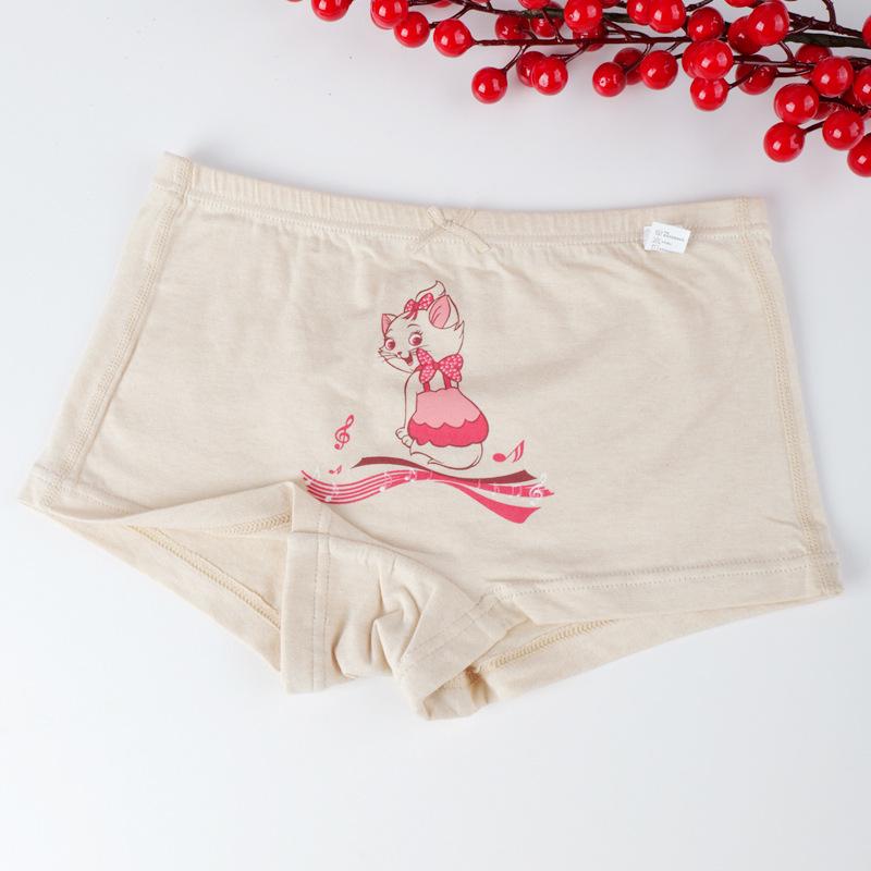 Colorful Cotton Girls' Underwear - No Pinch Medium & Large Boxer Briefs