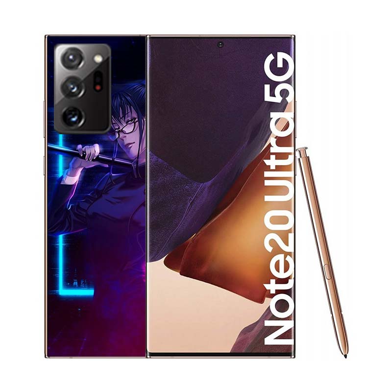 Maki Zenin Jujutsu Kaisen Phone Case for Samsung A55 A35 A25 A15 A07 A05S A16 A17 A26 A36 A37 A56 A57 Galaxy Note 20 10 A50S A71
