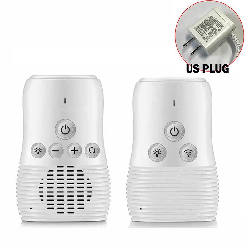 2,4 GHz kabelloses Babyphone, kleines tragbares Audio-Babyphone, Zwei-Wege-Audio-Funktion, Gegensprechanlage, wiederaufladbarer AkkuAA