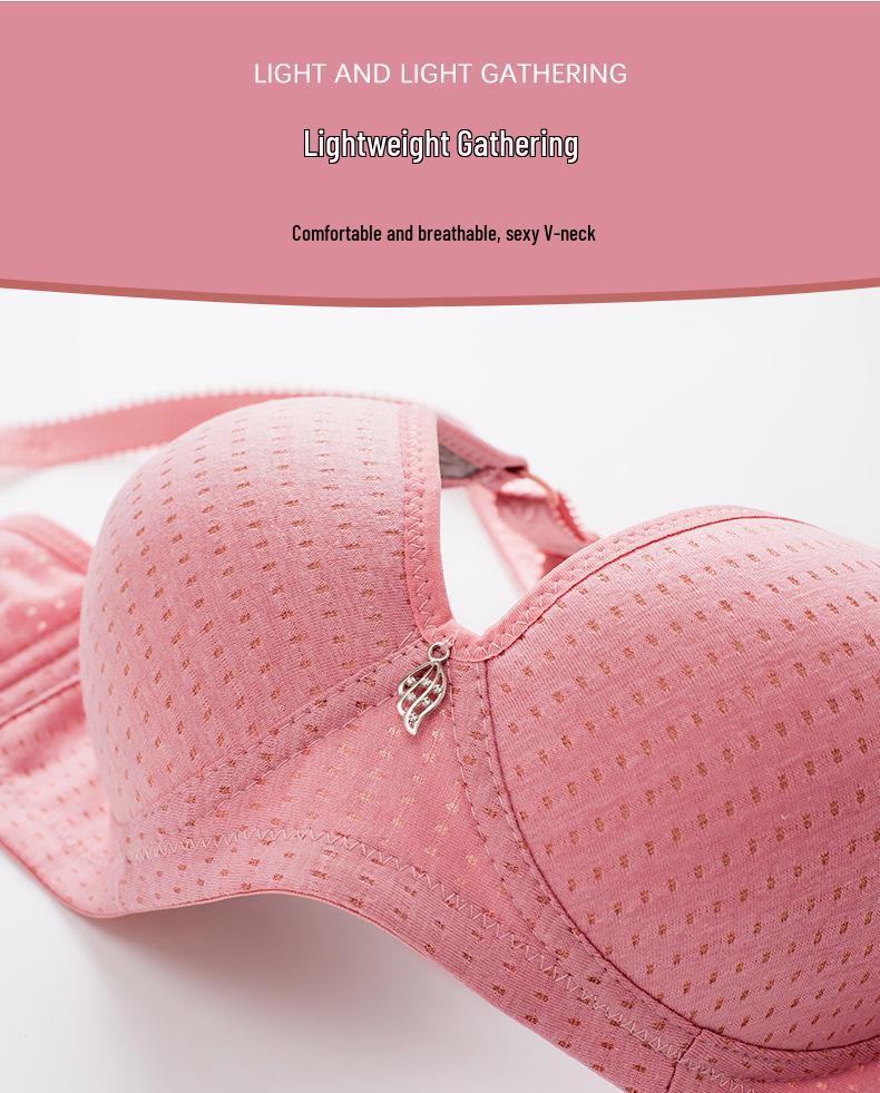 Breathable Wire-Free Minimizing Bra for Middle-Aged & Elderly Women - Comfortable Side Support for Large Busts & Underarm Fat