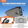 Hand Winch, 3500 lbs Pulling Capacity, Boat Trailer Winch Heavy Duty Rope Crank with 33 ft Steel Wire Cable and Two-Way Ratchet, Manual Operated Hand