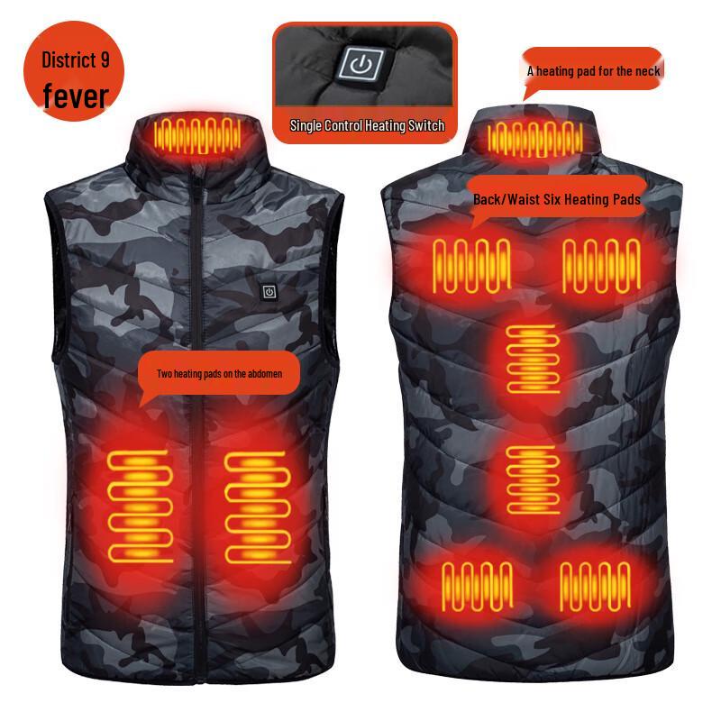 

Electric Heated Winter Vest 6XL