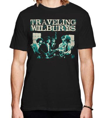 Traveling Wilburys - Performing - Black T-shirt