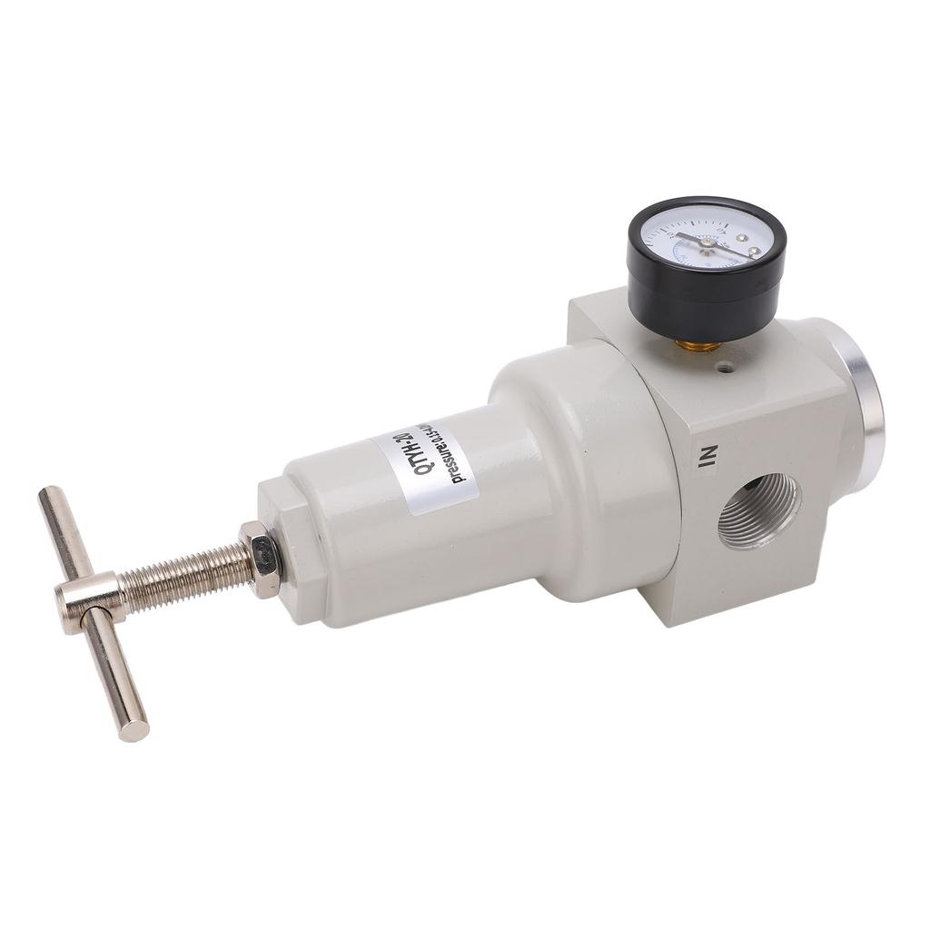 Air Pressure Regulator Automatic Relief Valve Controller Aluminium Alloy with Gauge QTYH?20