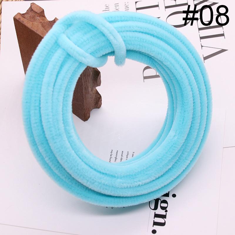 DIY Velvet Stick Flexible Handmade Twist for Hairpins Flowers Toys Wire Supplies