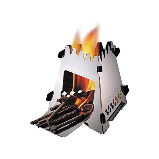 CAPTAIN STAG BBQ Stove Bonfire Stove Kamado Smart Stove Delta Stainless Steel Bag Included UG-46