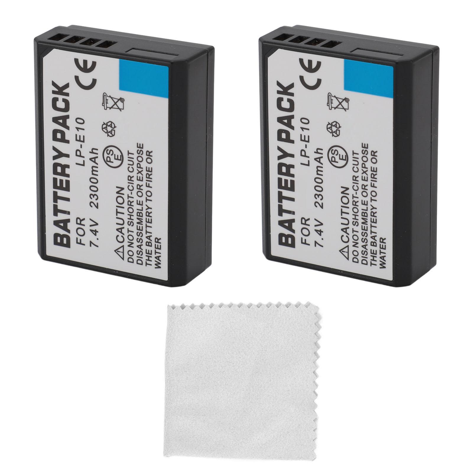 

Аккумулятор для камеры 2300 мАч Замена литий-ионного аккумулятора для камеры для KISSX50 X70 T5 T3 T100 4000D 3000D