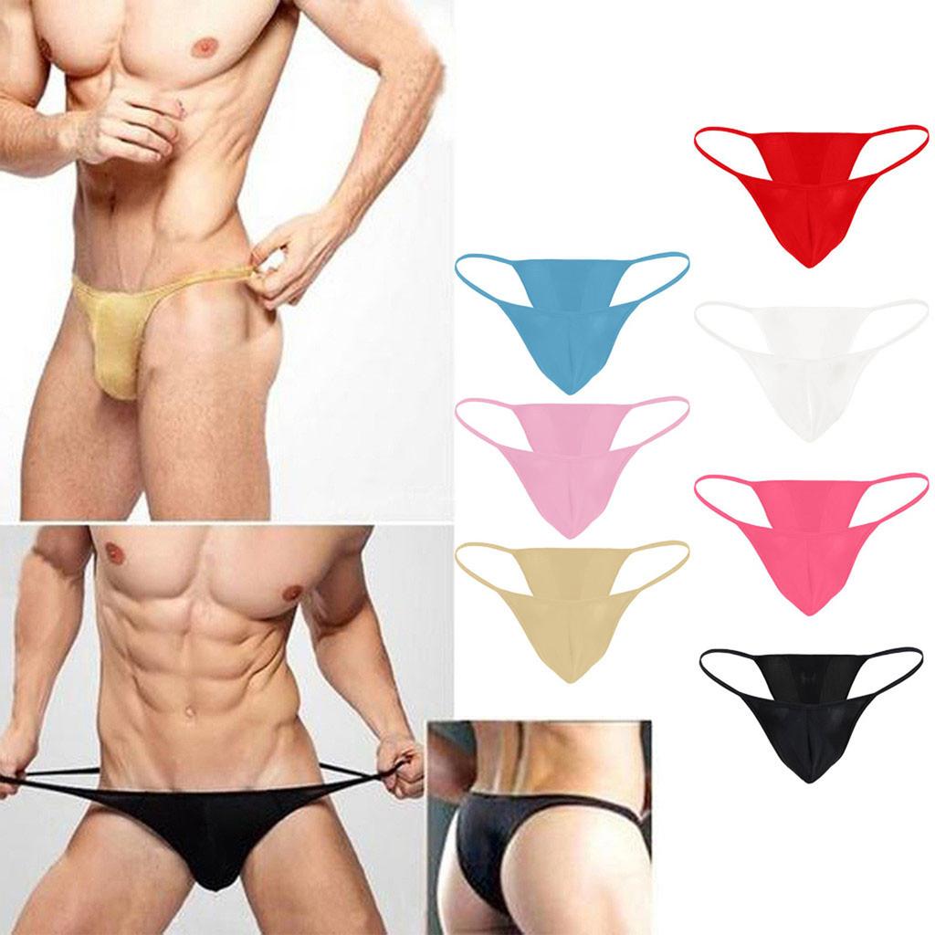 Sexy Mens Stretch Bulge Pouch Bikini Briefs 7 Pieces Underwear Underpants