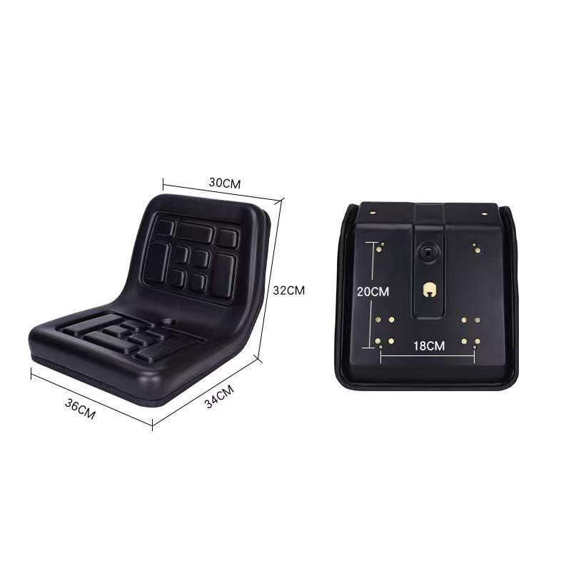 Universal Engineering Vehicle Seat for Forklifts, Sweepers, and Loaders