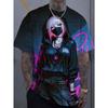 Men's T-shirt Cartoon Sexy Girl graphic T shirts Summer Fashion Casual streetwear 3D