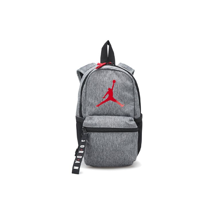 Jordan Casual Polyester Backpack Small Unisex Backpacks Gray 7A0346-R61 Small