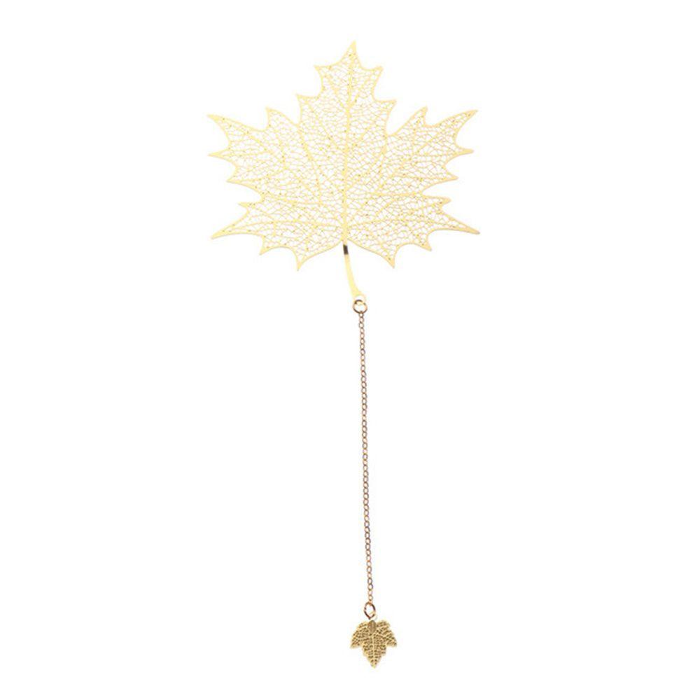 Chinese Style Vintage Page Clip Book Holder Metal Bookmark Leaf Bookmark Hollow Book Mark Bookmark