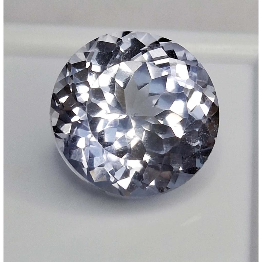 Beautiful Natural Light Blue Sapphire 10-12 Ct Round Cut Certified Gemstone