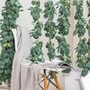 Artificial Green Plant Eucalyptus Willow Rattan Eucalyptus Leaf Wall Hanging Wedding Party Background Home Decoration