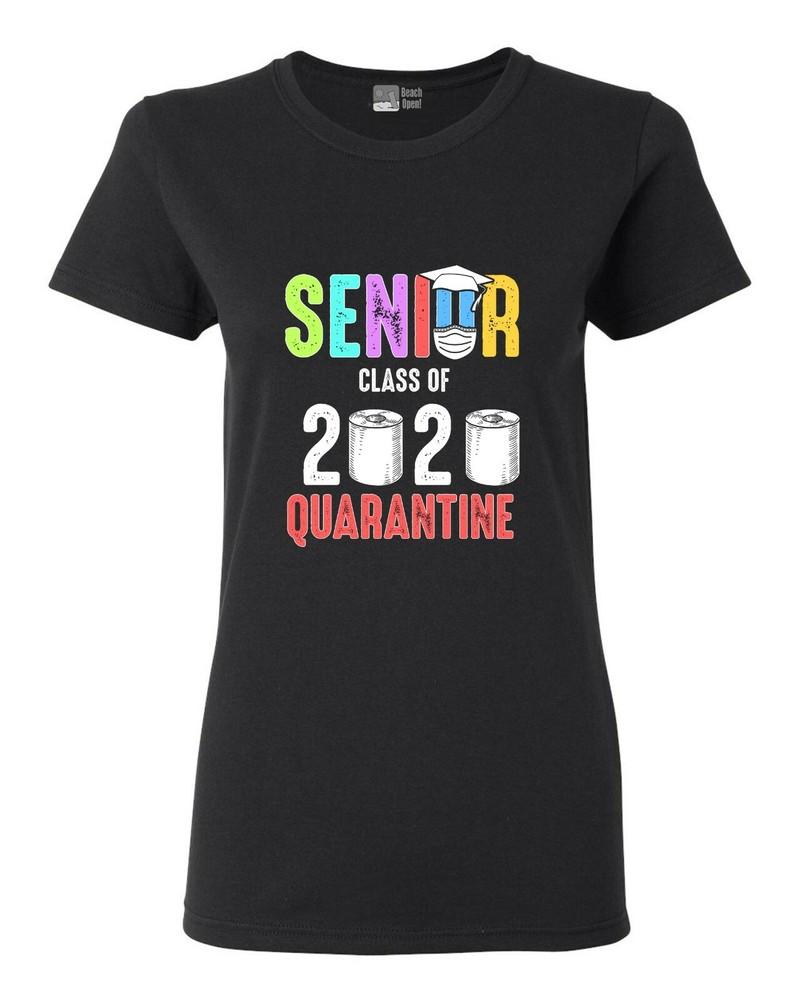 Ladies Senior Class of 2020 Funny DT T-Shirt Tee Unisex T-Shirt S