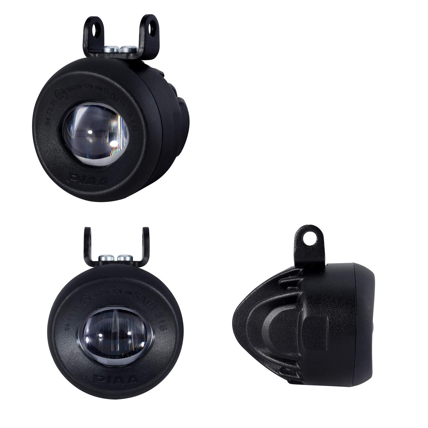 

PIAA Aftermarket LED Fog Light 10G Shock IPX7 Waterproof and ECE and SAE Standard DK119X Bulbs, 6000K, 3800cd, 1100P, 2-Pack, 12V/8W, Resistant, чорний