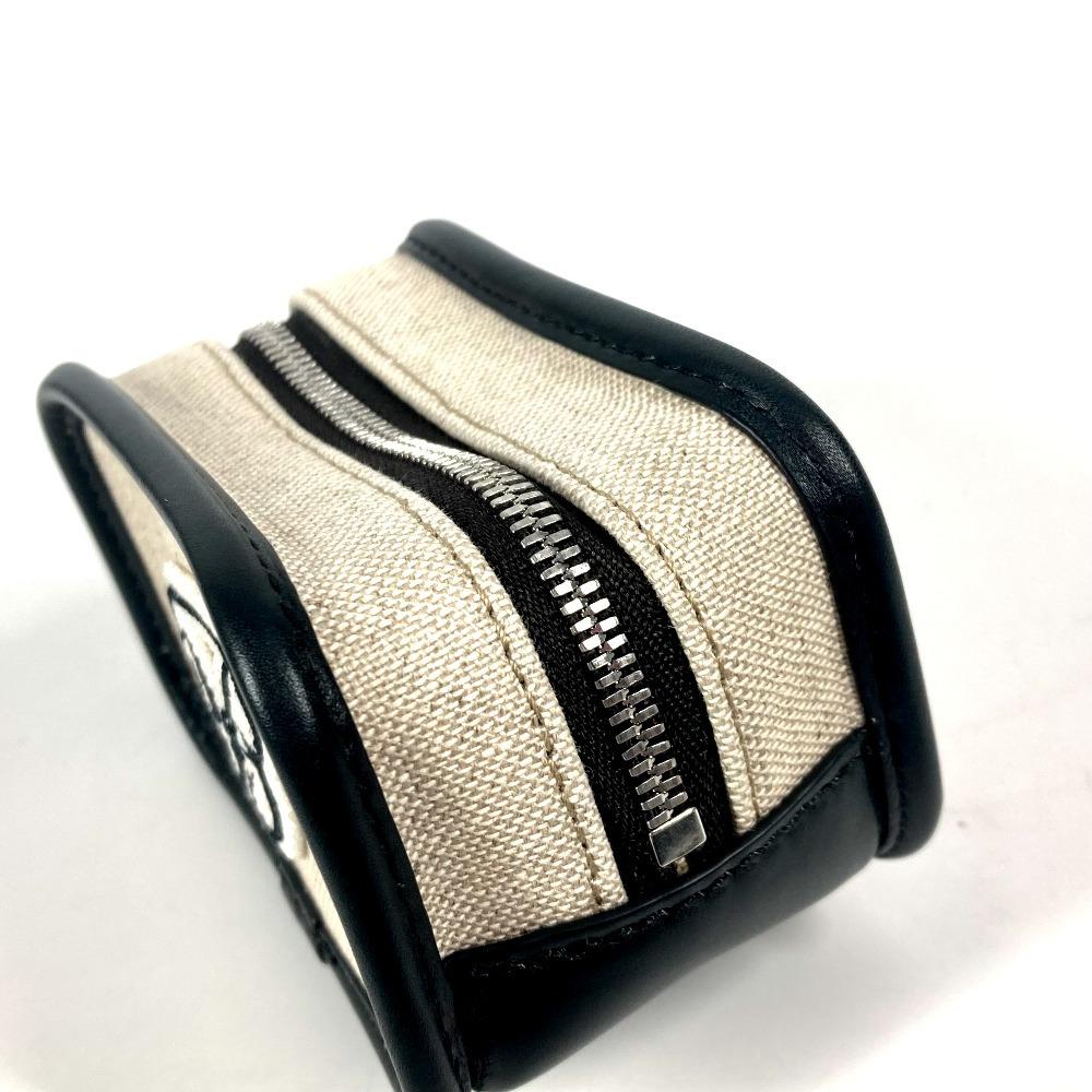 Berluti Golf B logolu golf topu çantası Anahtarlık ile Çanta Bej Kullanılmamış