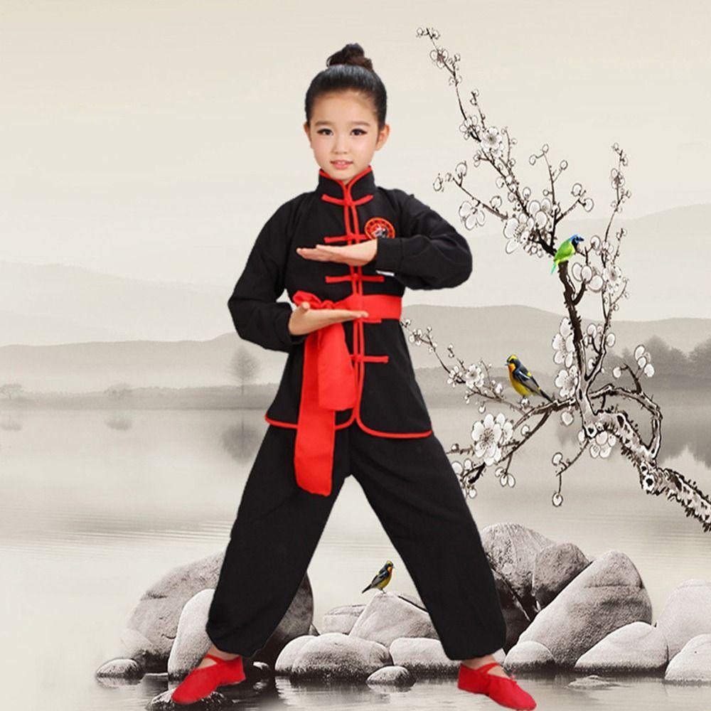 Chinese Wushu Costume Traditional Tai Chi Uniform Fashion Martial Art Uniform Children