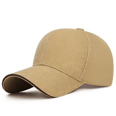 Baseball Cap, Outdoor Bare Plate Baseball Cap, Simple Solid Color, Street Style, Men's and Women's Sunshade