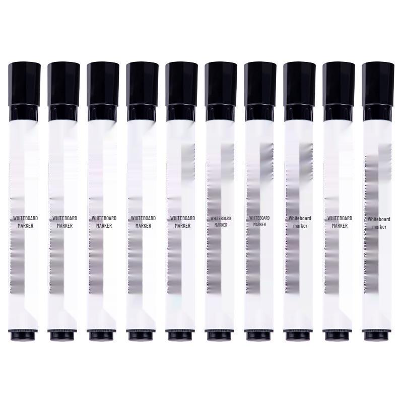 Deli Erasable Whiteboard Markers (10-Pack)