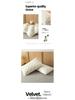 Quilted Waterproof & Stain-Resistant Pillowcases (Set of 2) - Solid Color, Protects Pillow, 48x74cm