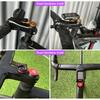 Bicycle Computer Holder Bike Stopwatch GPS Mount Stem Top Cap Computer Holder Phone Holder For Garmin Bryton Cateye Wahoo2