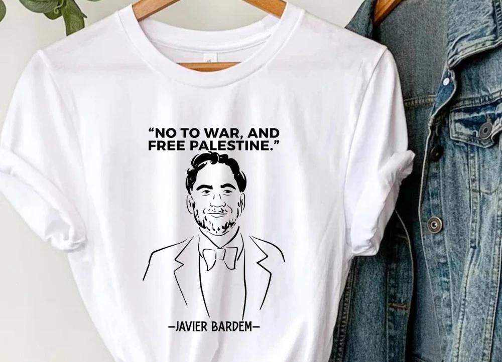Javier No to War StateUnisext TShirt HuUnisex Rights Anti War Equality Tee Top S