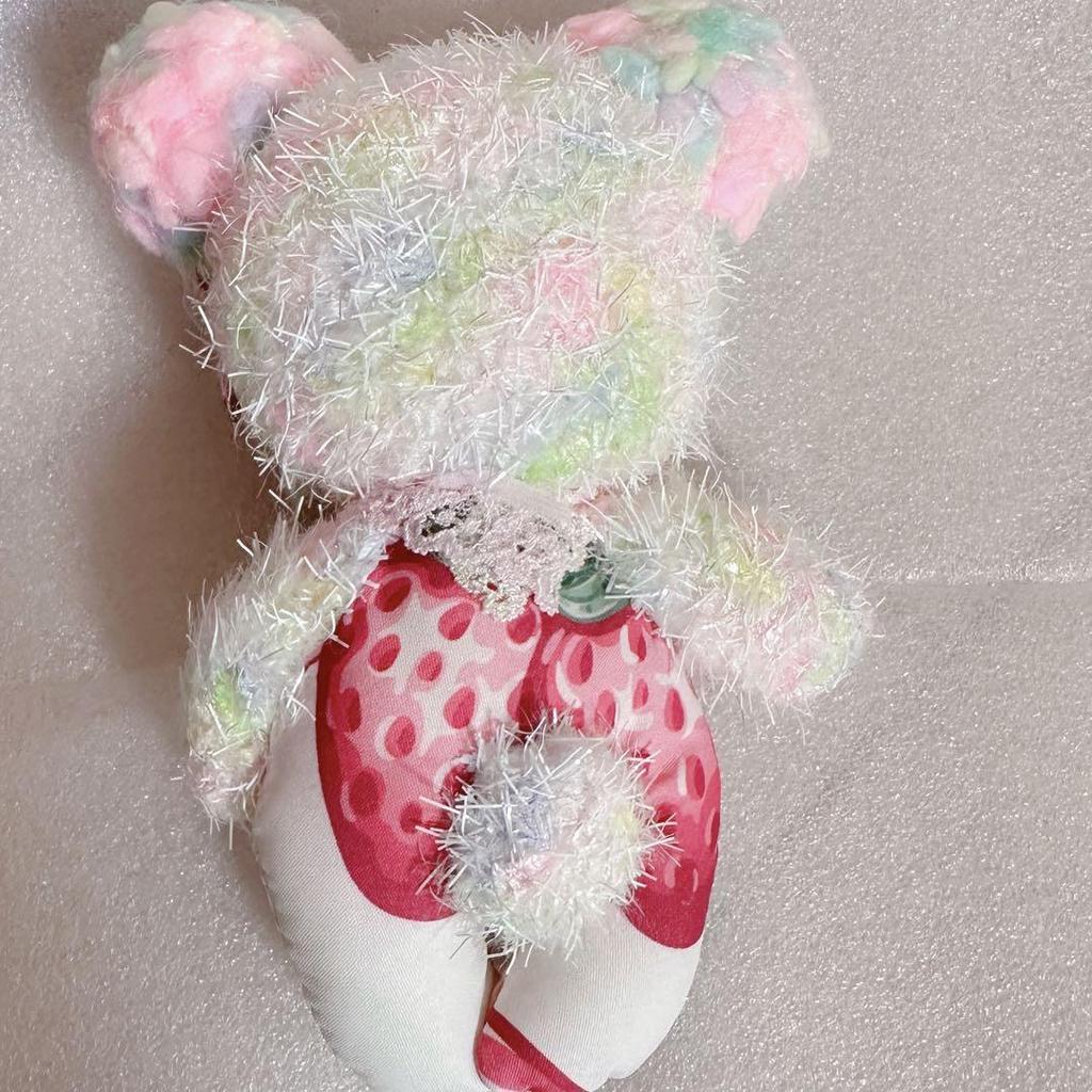 [USED] Hoppeya Artist Wool Rabbit Bear Teddy Bear Handmade Plush Toy