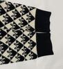 Used MONCLER White X Blackknit Women