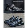 Electrical Insulation 10KV Men Work Safety Shoes Lightweight Safety Boots Indestructible Anti-smash Protective Work Sneakers