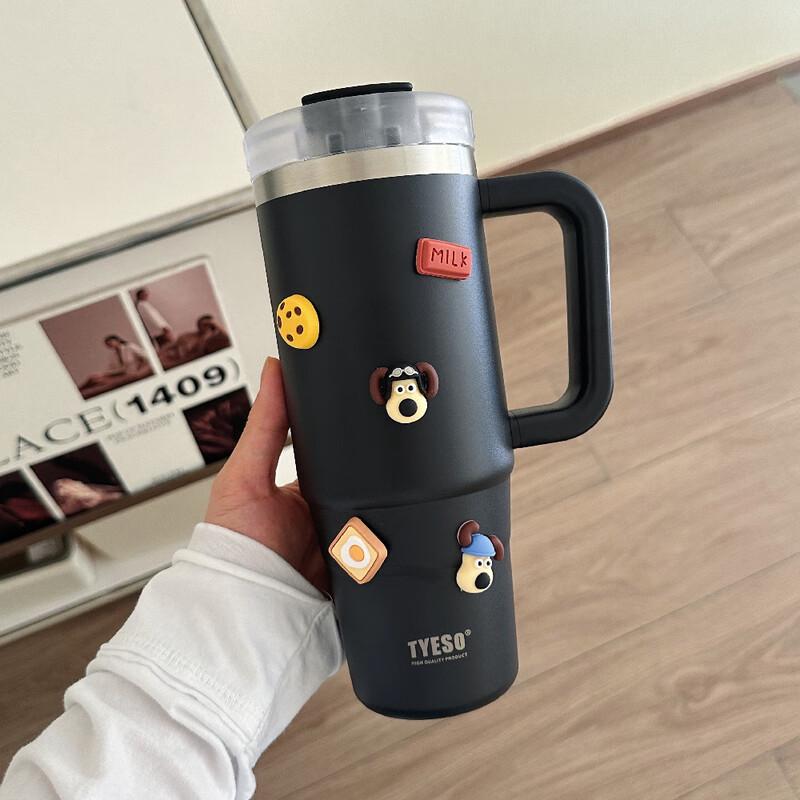 Shangqi Large Capacity Stainless Steel Insulated Tumbler with Straw