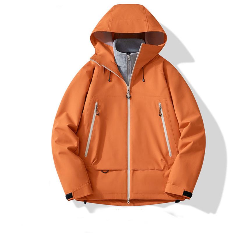 

Бренд Унисекс 24 Женская Весенне-Осенняя Водонепроницаемая и Ветрозащитная Куртка для Альпинизма DuPont 3-Proof XL