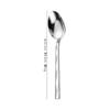 410 Stainless Steel Diamond Handle 5-Piece Tableware Set: Knife, Fork, Spoon for Steak/Western Food in Gift Box