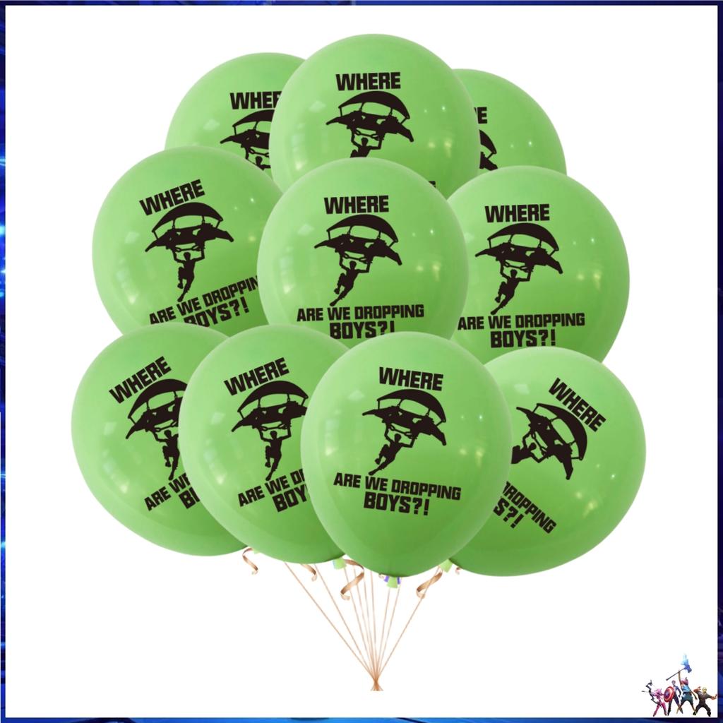 Fortnition Latex Balloons Happy Birthday Party Decoration Shooting Game Alpaca Balloon Globlo Baby Shower Boy DIY Party Supplies