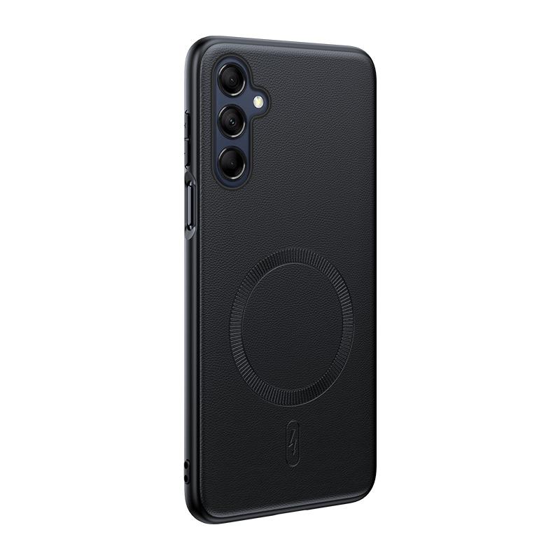 For Samsung S24 Plus Case Magnetic Leather Shield Cover For Samsung S24 Plus Anti-Fingerprint Non-Slip PC+TPU