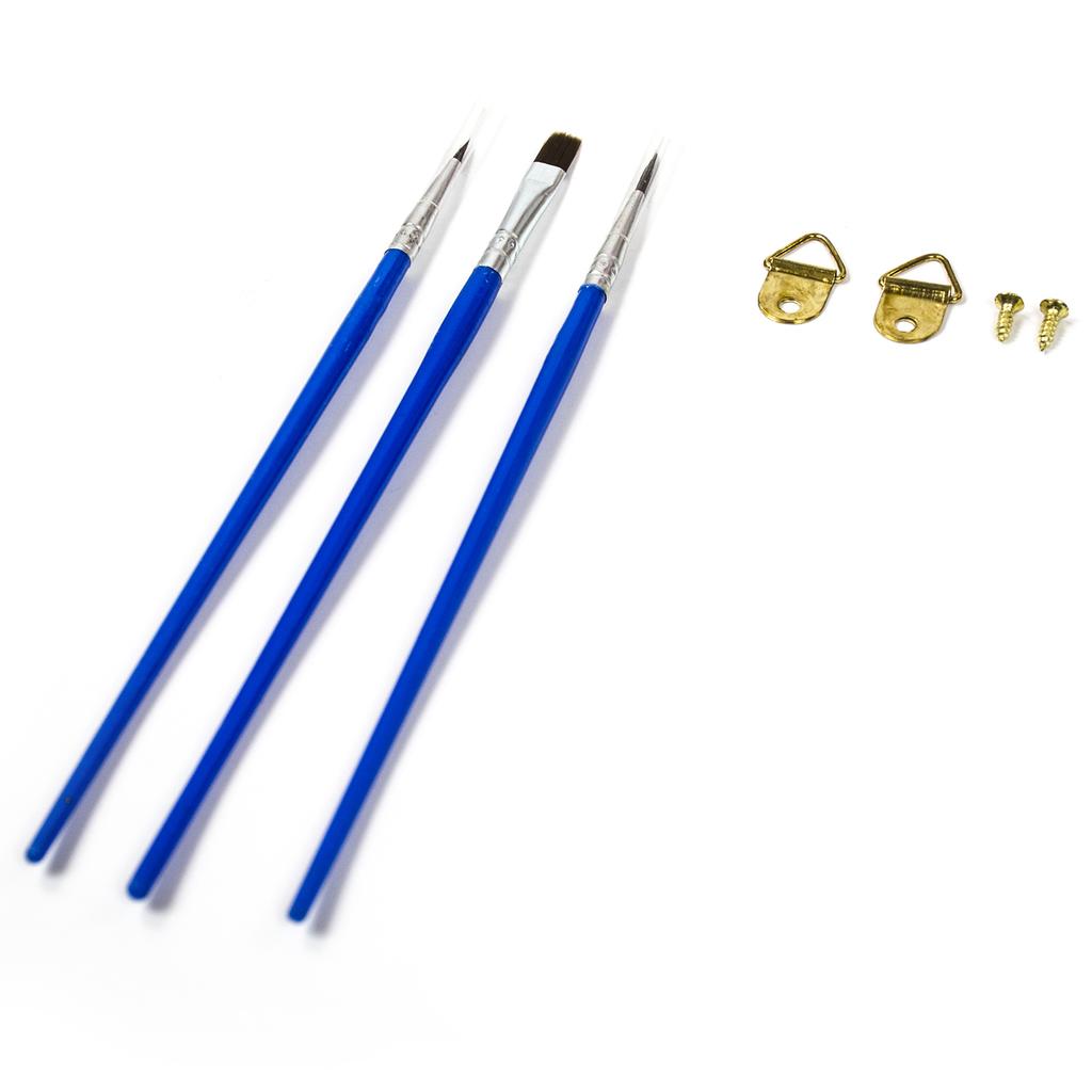 Zarámovaný malířský set podle čísel pro dospělé jako dárek