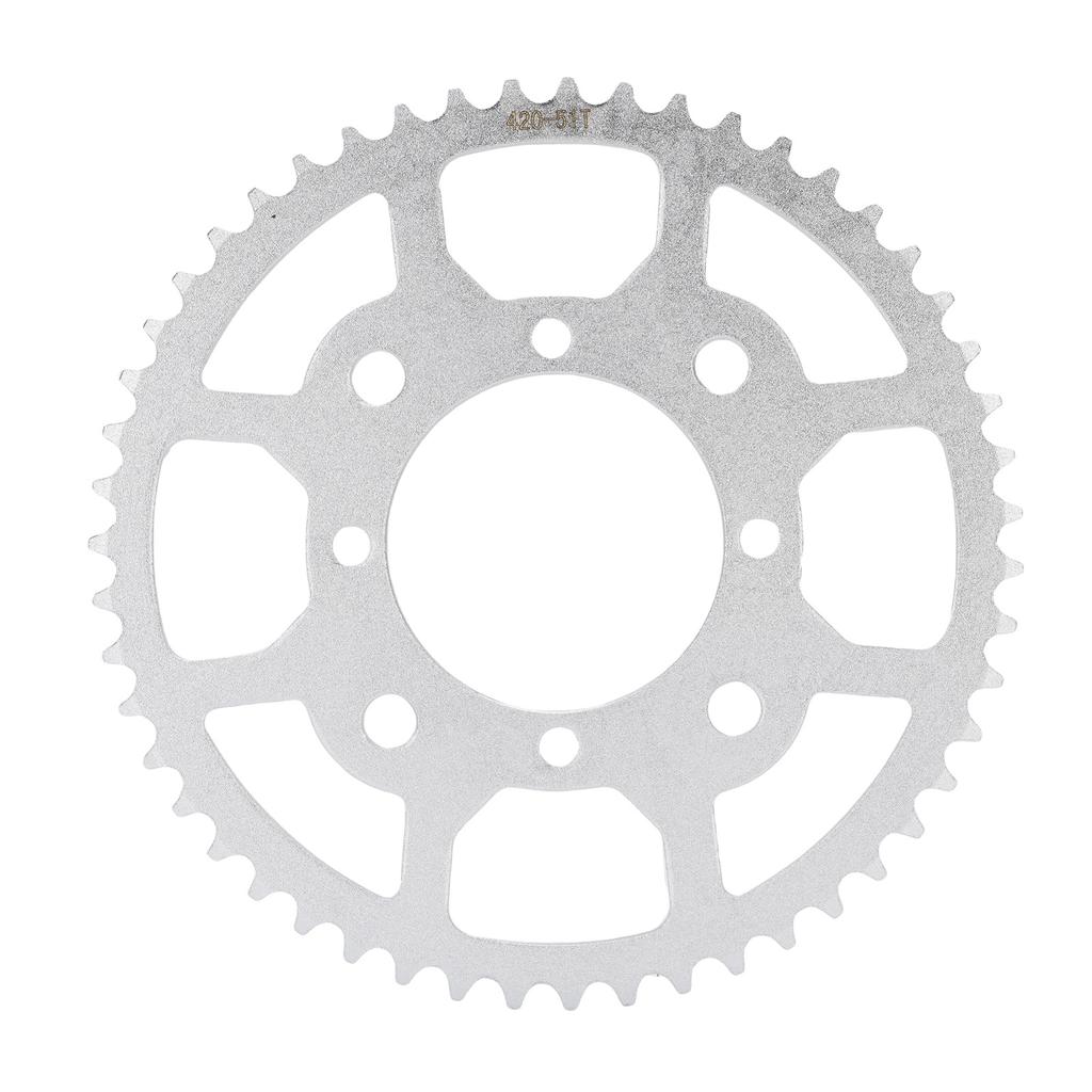 420 51Z Hinteres Kettenrad Hartstahllegierung Effiziente Übersetzung Verbesserte Kraftübertragung für ATV Pit Dirt Bike