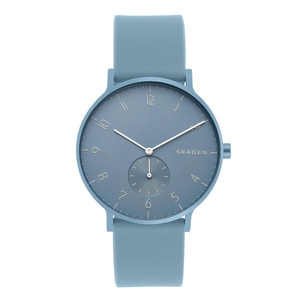 Skagen AAREN Light Blue Watch SKW6509 Men's [Officially Imported]